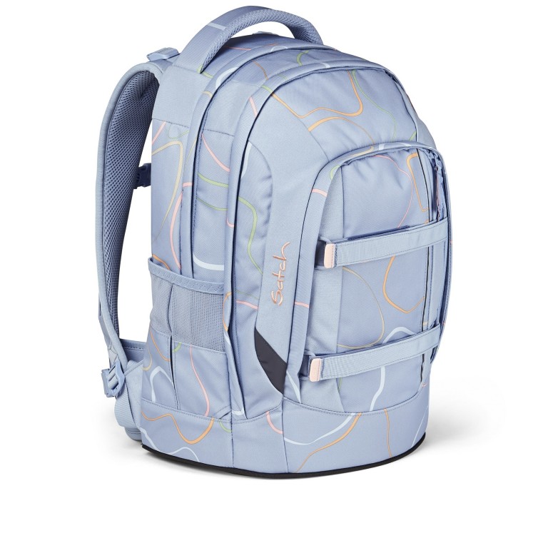 Rucksack Pack mit austauschbaren Swaps Vivid Blue, Farbe: grau, Marke: Satch, EAN: 4057081145485, Abmessungen in cm: 30x45x22, Bild 2 von 9