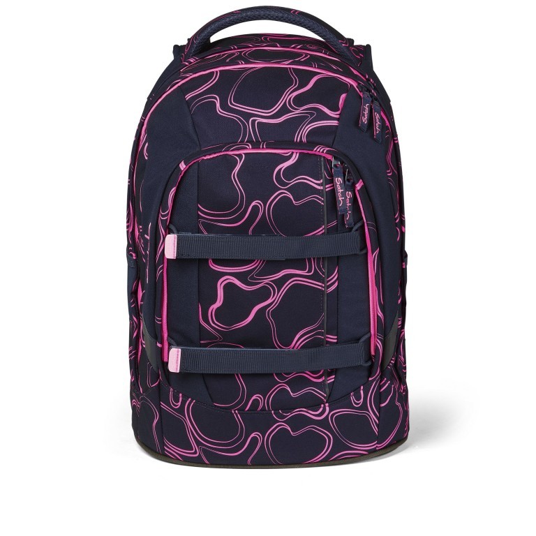 Rucksack Pack mit austauschbaren Swaps Pink Supreme, Farbe: rosa/pink, Marke: Satch, EAN: 4057081145492, Abmessungen in cm: 30x45x22, Bild 1 von 9