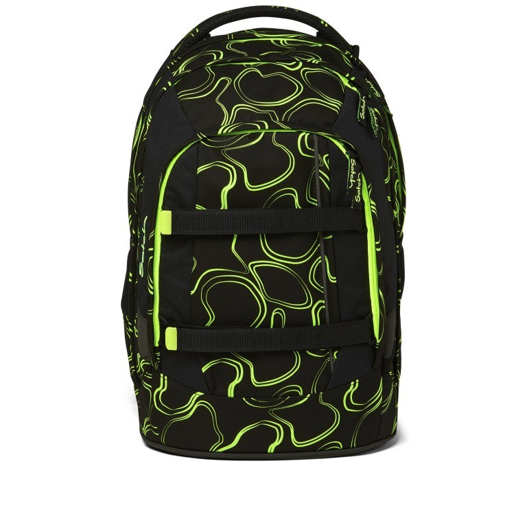 Rucksack Pack mit austauschbaren Swaps Green Supreme, Farbe: grün/oliv, Marke: Satch, EAN: 4057081145461, Abmessungen in cm: 30x45x22, Bild 1 von 9