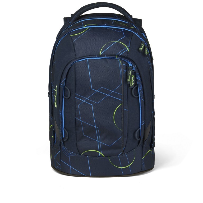 Rucksack Pack mit austauschbaren Swaps Blue Tech, Farbe: blau/petrol, Marke: Satch, EAN: 4057081145454, Abmessungen in cm: 30x45x22, Bild 9 von 9