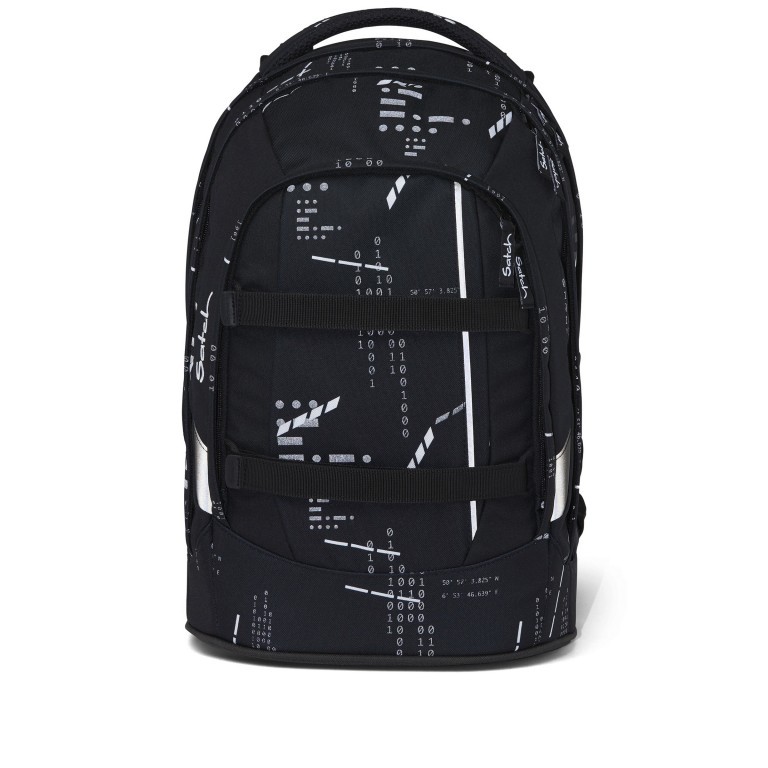 Rucksack Pack Reflective mit austauschbaren Swaps Ninja Matrix, Farbe: schwarz, Marke: Satch, EAN: 4057081145324, Abmessungen in cm: 30x45x22, Bild 2 von 10