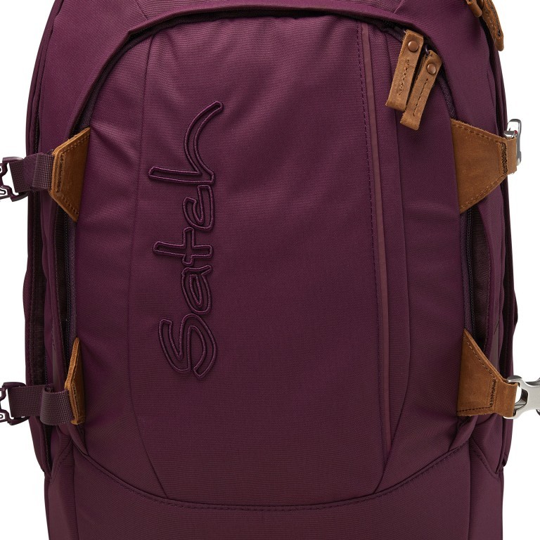 Rucksack Pack Skandi Edition Nordic Berry, Farbe: rot/weinrot, Marke: Satch, EAN: 4057081145515, Abmessungen in cm: 30x45x22, Bild 15 von 16