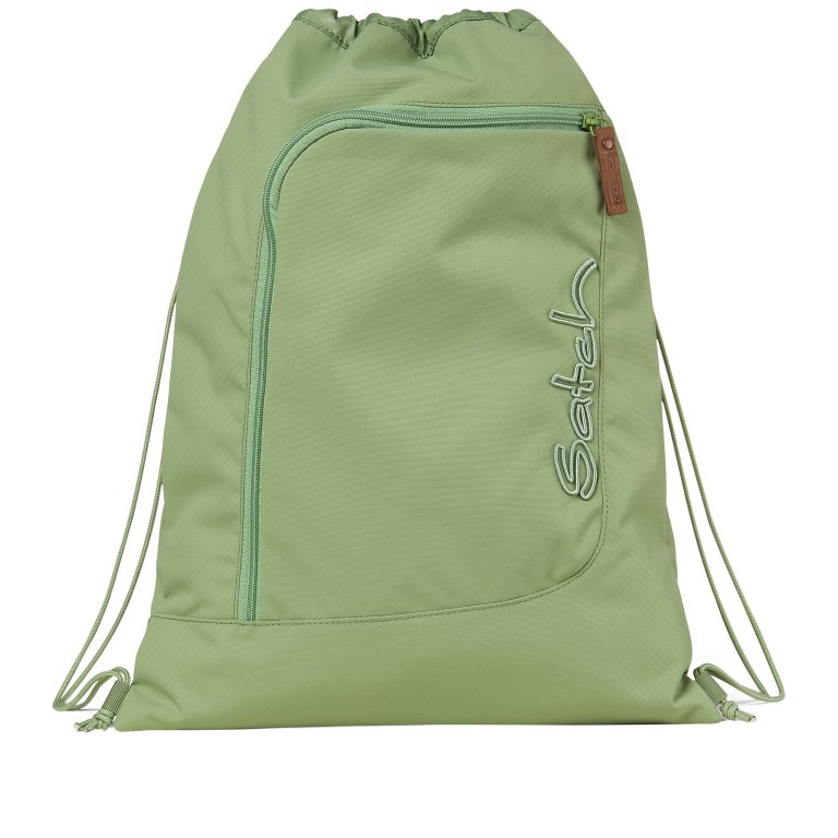 Sportbeutel Skandi Edition Nordic Jade Green, Farbe: grün/oliv, Marke: Satch, EAN: 4057081146147, Abmessungen in cm: 33x44x1, Bild 1 von 4