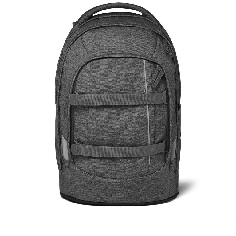 Rucksack Pack E-Zero Special Edition mit austauschbaren Swaps Collected Grey, Farbe: grau, Marke: Satch, EAN: 4057081145430, Abmessungen in cm: 30x45x22, Bild 1 von 11