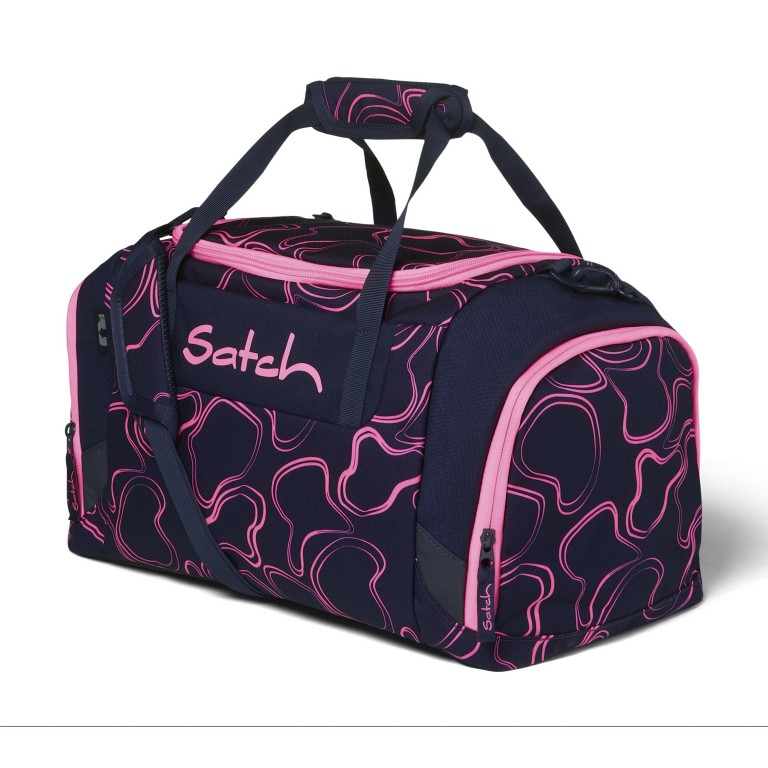 Sporttasche Pink Supreme, Farbe: rosa/pink, Marke: Satch, EAN: 4057081145843, Abmessungen in cm: 45x25x25, Bild 1 von 5