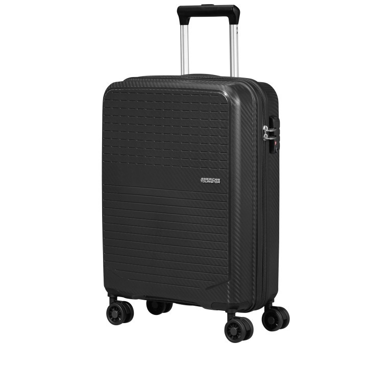 Koffer Summer Hit Spinner 55 IATA-Maß Black, Farbe: schwarz, Marke: American Tourister, EAN: 5400520126306, Abmessungen in cm: 40x55x20, Bild 1 von 4