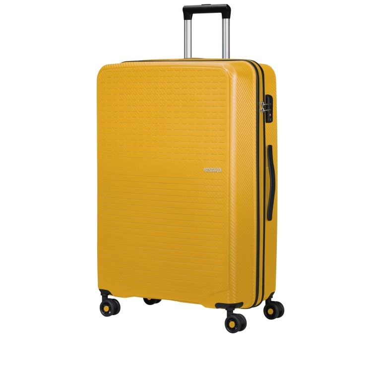 Koffer Summer Hit Spinner 76 Golden Yellow, Farbe: gelb, Marke: American Tourister, EAN: 5400520126436, Abmessungen in cm: 52x76x29, Bild 1 von 14