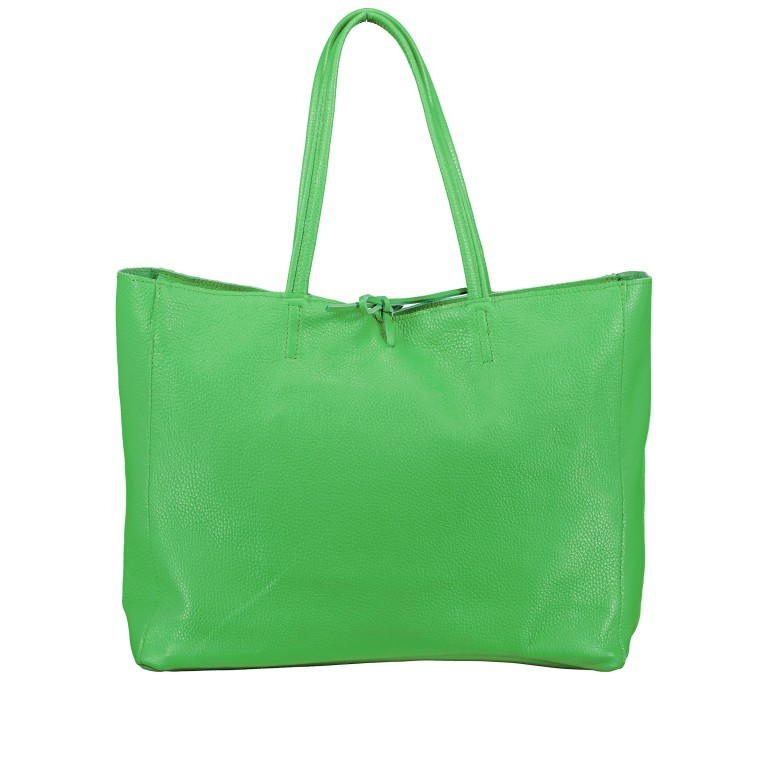 Shopper Dollaro Grasgrün, Farbe: grün/oliv, Marke: Hausfelder Manufaktur, EAN: 4065646010260, Abmessungen in cm: 38x31.5x12, Bild 1 von 5