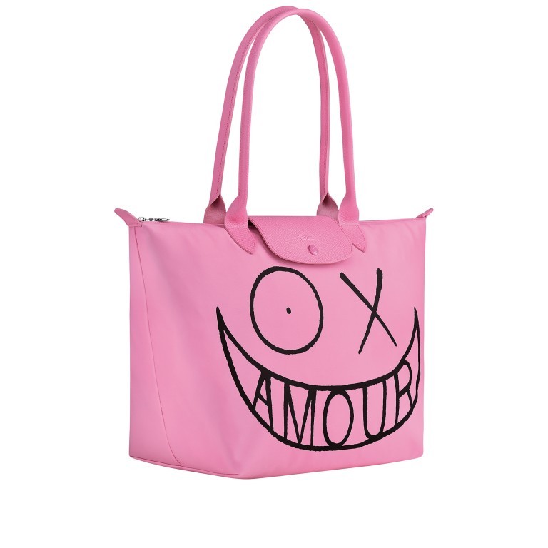 Shopper Le Pliage André Shopper L Limited Edition Pink, Farbe: rosa/pink, Marke: Longchamp, EAN: 3597922206698, Abmessungen in cm: 31x30x19, Bild 2 von 5