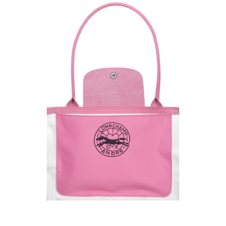 Shopper Le Pliage André Shopper L Limited Edition Pink, Farbe: rosa/pink, Marke: Longchamp, EAN: 3597922206698, Abmessungen in cm: 31x30x19, Bild 4 von 5
