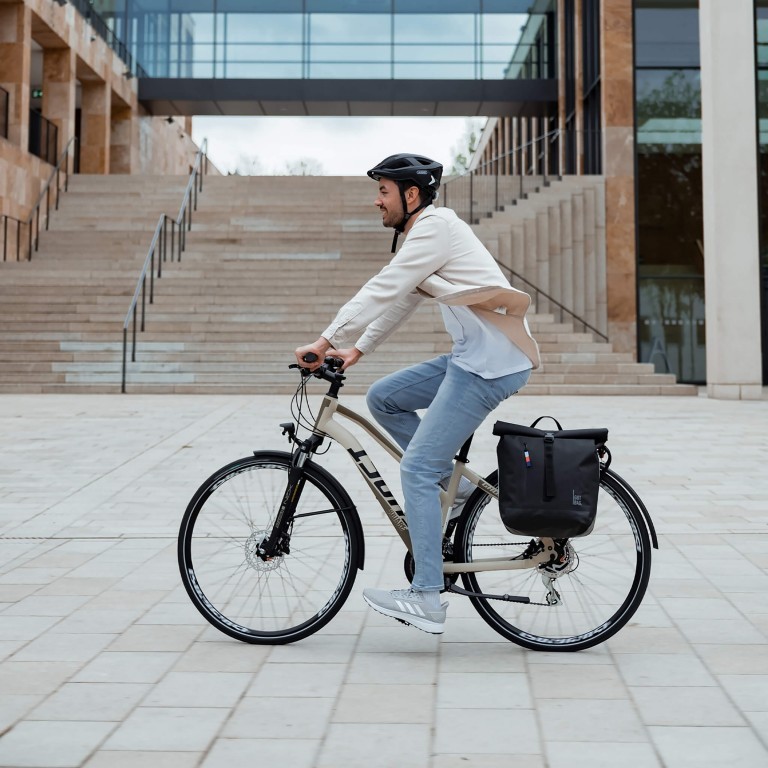 Fahrradtasche Bike Bag mit Gepäckträgerbefestigung Black, Farbe: schwarz, Marke: Got Bag, EAN: 4260483882272, Abmessungen in cm: 32x41x17, Bild 4 von 6