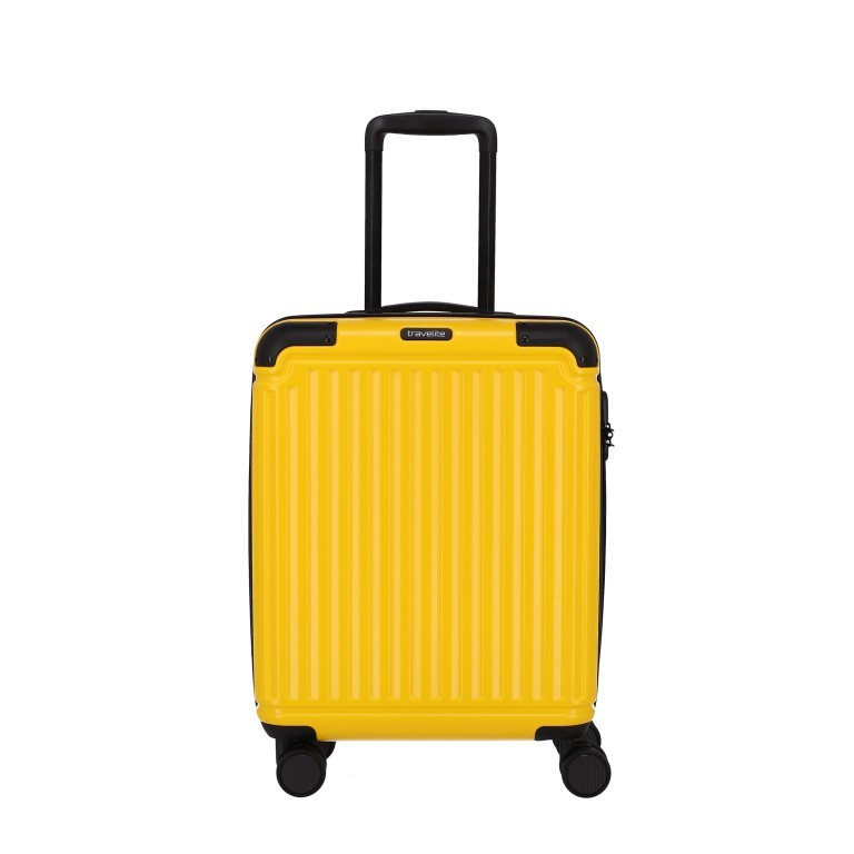 Koffer Cruise 55 cm Gelb, Farbe: gelb, Marke: Travelite, EAN: 4027002079670, Abmessungen in cm: 39.5x55x20, Bild 1 von 10