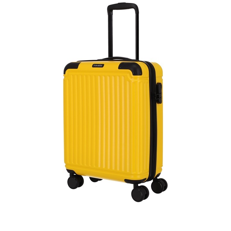 Koffer Cruise 55 cm Gelb, Farbe: gelb, Marke: Travelite, EAN: 4027002079670, Abmessungen in cm: 39.5x55x20, Bild 3 von 10