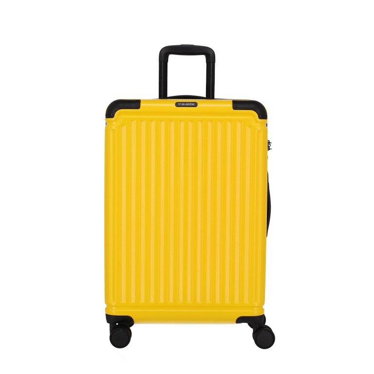 Koffer Cruise 67 cm Gelb, Farbe: gelb, Marke: Travelite, EAN: 4027002079717, Abmessungen in cm: 45x67x26, Bild 1 von 10