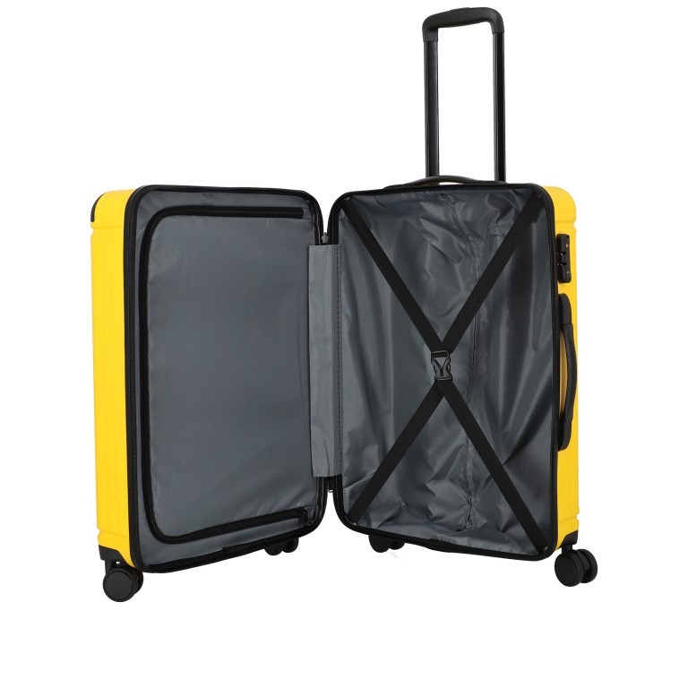 Koffer Cruise 67 cm Gelb, Farbe: gelb, Marke: Travelite, EAN: 4027002079717, Abmessungen in cm: 45x67x26, Bild 7 von 10