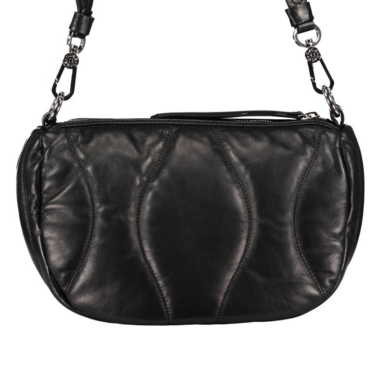 Umhängetasche Nappa Trapunta Mina Puffer S Black Nickel, Farbe: schwarz, Marke: Abro, EAN: 4061724914963, Abmessungen in cm: 27x27x17, Bild 3 von 6