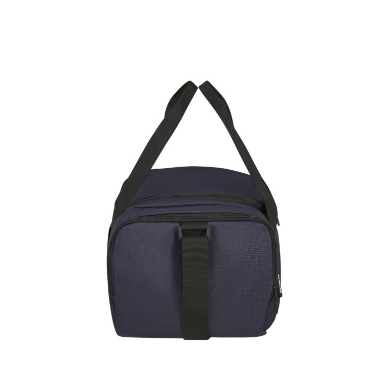 Reisetasche Roader Duffle XS in eigener Seitentasche verstaubar Dark Blue, Farbe: blau/petrol, Marke: Samsonite, EAN: 5400520173928, Abmessungen in cm: 40x20x25, Bild 3 von 9