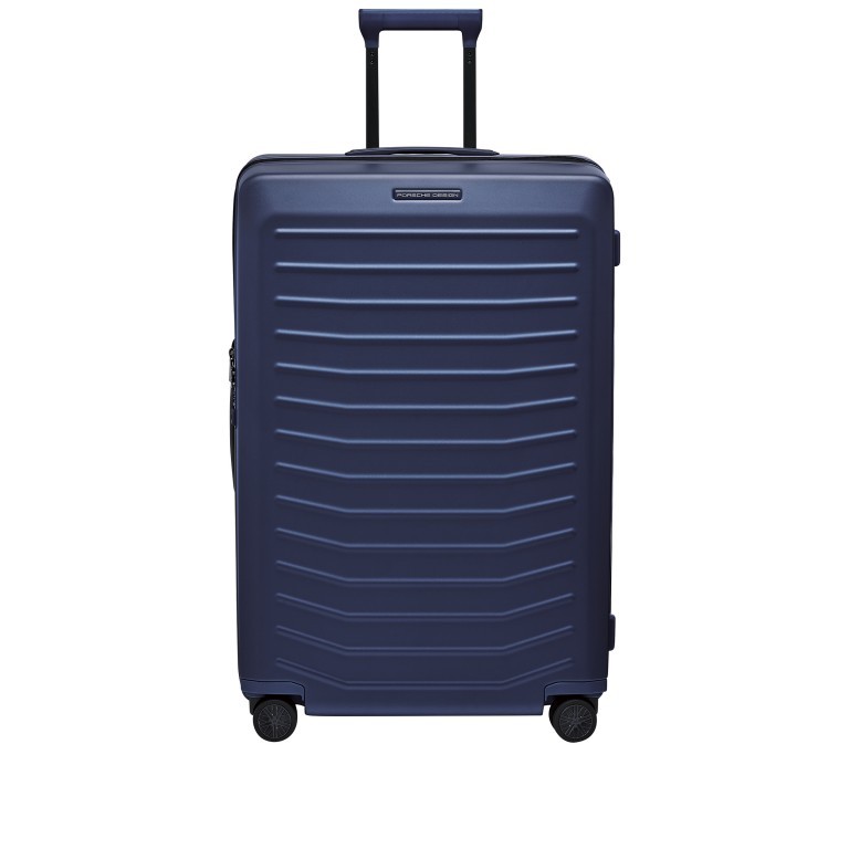 Koffer Roadster Hardcase 4W Trolley L erweiterbar Dark Blue Matt, Farbe: blau/petrol, Marke: Porsche Design, EAN: 4056487000336, Abmessungen in cm: 53x78x31, Bild 1 von 4