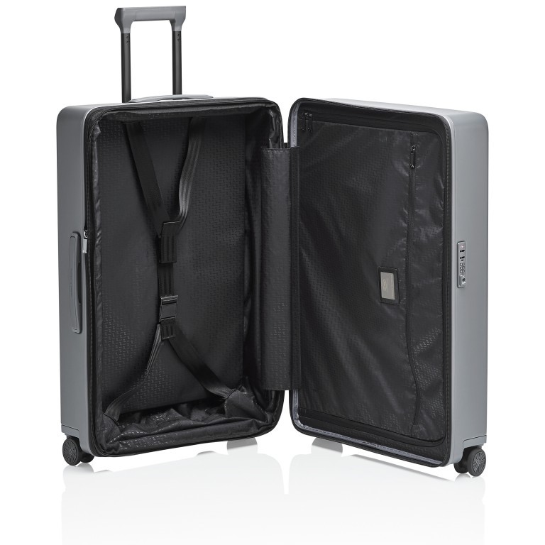 Koffer Roadster Hardcase 4W Trolley L erweiterbar Anthracite Matt, Farbe: grau, Marke: Porsche Design, EAN: 4056487000343, Abmessungen in cm: 53x78x31, Bild 4 von 4