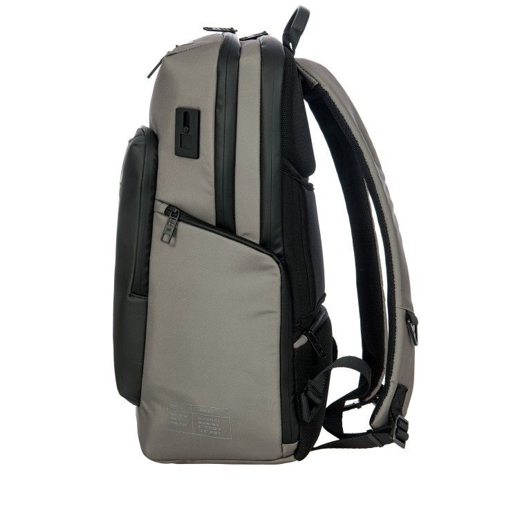 Rucksack Urban Eco Backpack M2 mit Laptopfach 15 Zoll Stone Grey, Farbe: grau, Marke: Porsche Design, EAN: 4056487038148, Abmessungen in cm: 33x43x17, Bild 3 von 16
