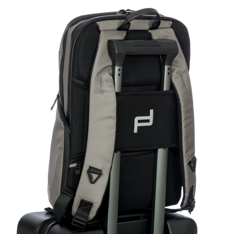 Rucksack Urban Eco Backpack M2 mit Laptopfach 15 Zoll Stone Grey, Farbe: grau, Marke: Porsche Design, EAN: 4056487038148, Abmessungen in cm: 33x43x17, Bild 5 von 16