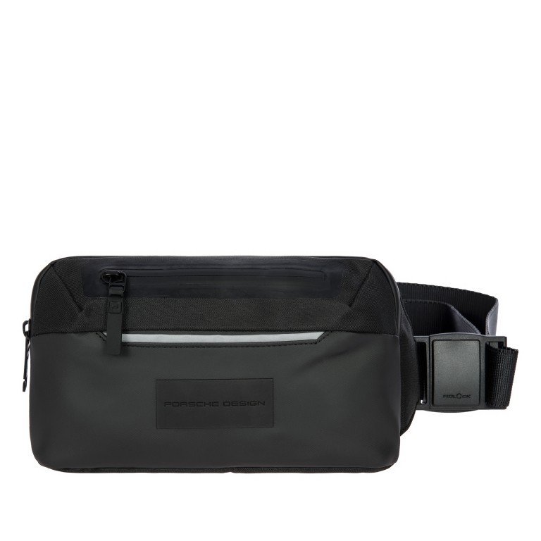 Gürteltasche Urban Eco Belt Bag Black, Farbe: schwarz, Marke: Porsche Design, EAN: 4056487017617, Abmessungen in cm: 14x22x5, Bild 1 von 11