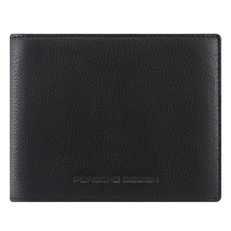 Geldbörse Business Wallet 10 mit RFID-Schutz Black, Farbe: schwarz, Marke: Porsche Design, EAN: 4056487000961, Abmessungen in cm: 12.5x10x2.5, Bild 1 von 3