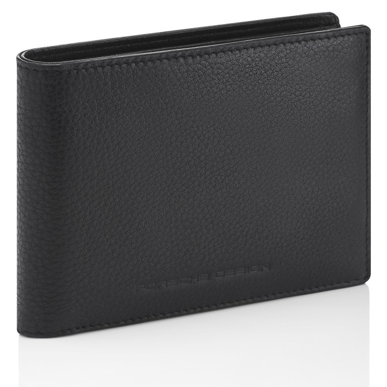 Geldbörse Business Wallet 7 Black, Farbe: schwarz, Marke: Porsche Design, EAN: 4056487000947, Abmessungen in cm: 12x9.5x2.5, Bild 2 von 3