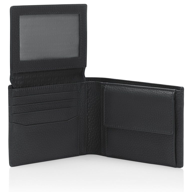 Geldbörse Business Wallet 7 Black, Farbe: schwarz, Marke: Porsche Design, EAN: 4056487000947, Abmessungen in cm: 12x9.5x2.5, Bild 3 von 3