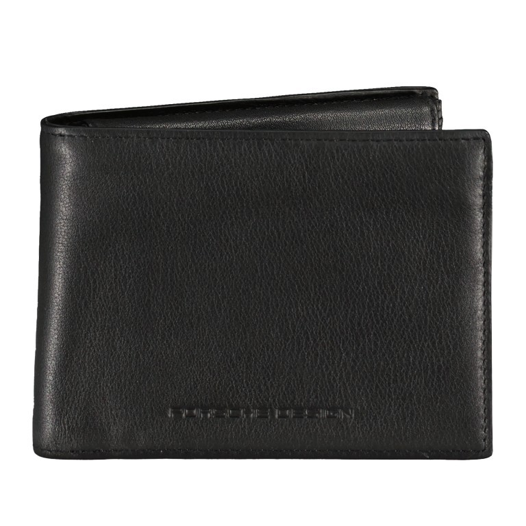 Geldbörse Business Wallet 4 Black, Farbe: schwarz, Marke: Porsche Design, EAN: 4056487000886, Abmessungen in cm: 12x9.5x2, Bild 1 von 4