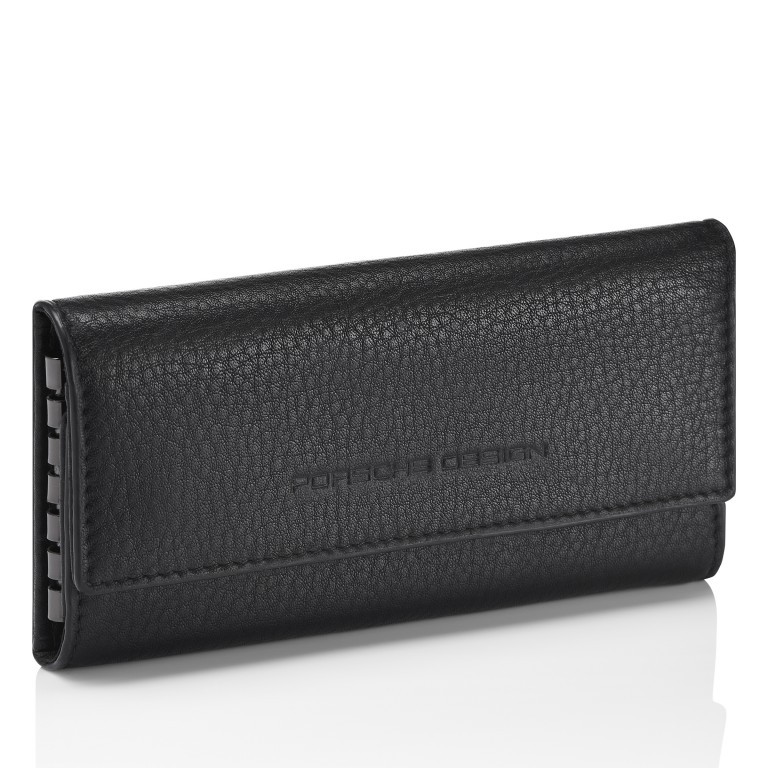 Schlüsseletui Business Key Case L Black, Farbe: schwarz, Marke: Porsche Design, EAN: 4056487001135, Abmessungen in cm: 7x13x2.5, Bild 2 von 2