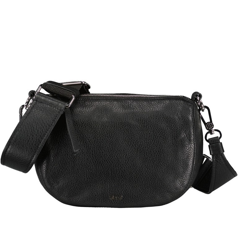 Umhängetasche Dalia Mina Black Nickel, Farbe: schwarz, Marke: Abro, EAN: 4061724939997, Abmessungen in cm: 23x16x8.5, Bild 1 von 6