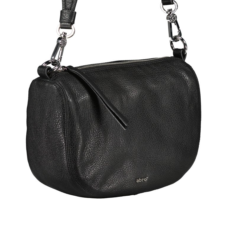Umhängetasche Dalia Mina Black Nickel, Farbe: schwarz, Marke: Abro, EAN: 4061724939997, Abmessungen in cm: 23x16x8.5, Bild 2 von 6