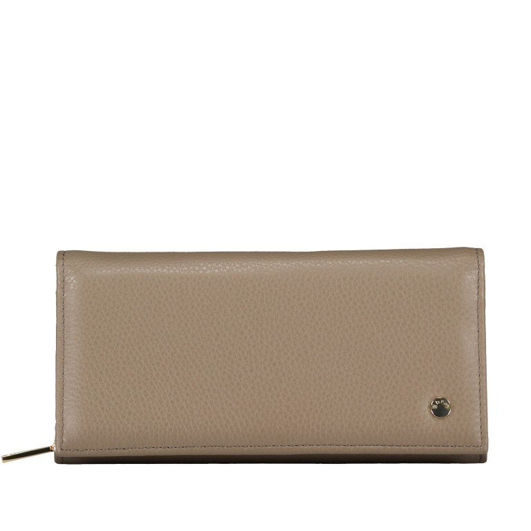 Geldbörse Dalia Wallet L Tope, Farbe: taupe/khaki, Marke: Abro, EAN: 4061724912006, Abmessungen in cm: 19x9.3x3, Bild 1 von 5