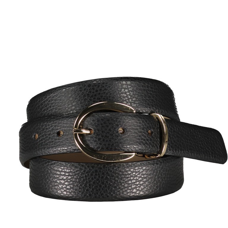 Gürtel Adria Free Size Bundweite 105 CM Black Gold, Farbe: schwarz, Marke: Abro, EAN: 4061724967242, Bild 1 von 3