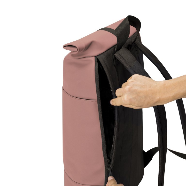 Rucksack Lotus Hajo Macro Dark Rose, Farbe: rot/weinrot, Marke: Ucon Acrobatics, EAN: 4260515656376, Abmessungen in cm: 24x38x10, Bild 5 von 12
