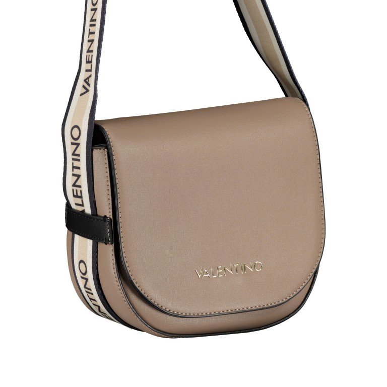 Umhängetasche Cous Taupe Nero, Farbe: taupe/khaki, Marke: Valentino Bags, EAN: 8058043788203, Abmessungen in cm: 19x17.5x9, Bild 2 von 6