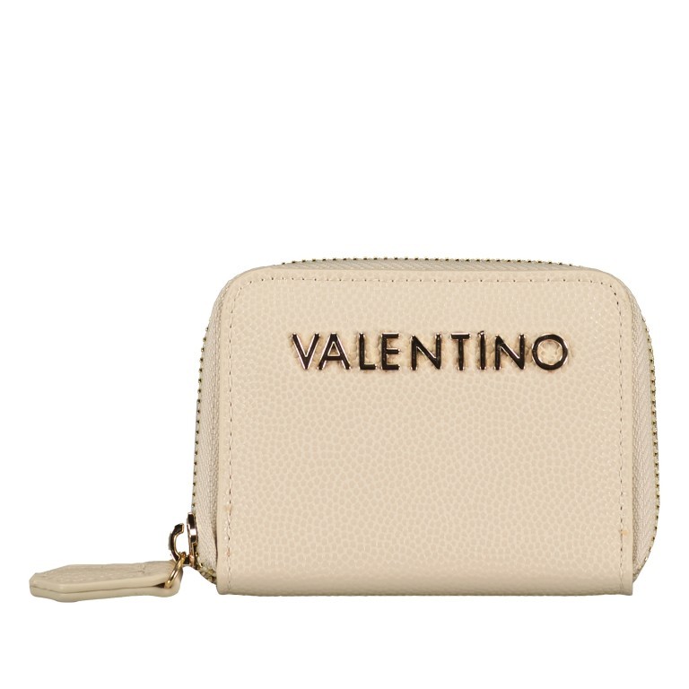 Geldbörse Divina Beige, Farbe: beige, Marke: Valentino Bags, EAN: 8052790713075, Abmessungen in cm: 10x8x2, Bild 1 von 4