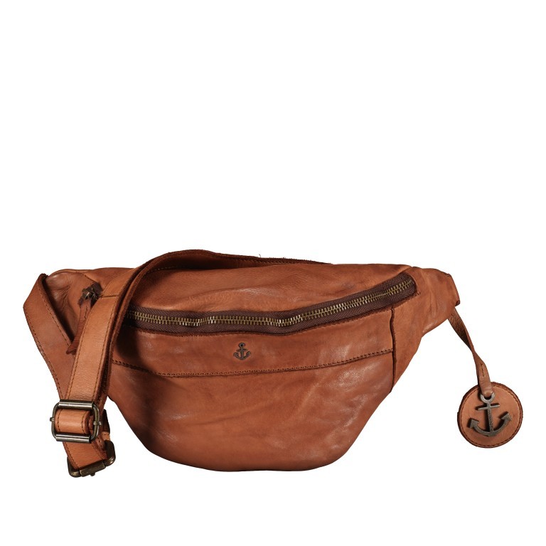 Gürteltasche Anchor-Love Jamie AL.11544 Charming Cognac, Farbe: cognac, Marke: Harbour 2nd, EAN: 4046478061323, Abmessungen in cm: 33x15.5x12, Bild 1 von 6