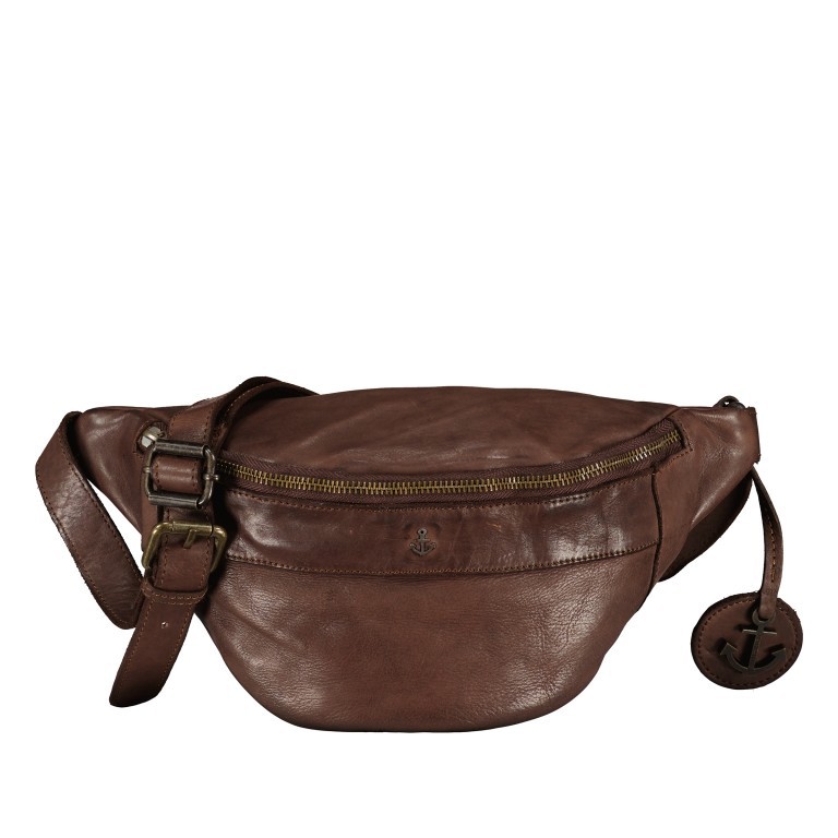 Gürteltasche Anchor-Love Jamie AL.11544 Chocolate Brown, Farbe: braun, Marke: Harbour 2nd, EAN: 4046478061347, Abmessungen in cm: 33x15.5x12, Bild 1 von 6