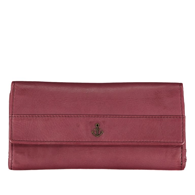 Geldbörse Anchor-Love Fayette B3.1549 Wild Fuchsia, Farbe: rosa/pink, Marke: Harbour 2nd, EAN: 4046478061415, Abmessungen in cm: 18.5x9.5x3, Bild 1 von 7