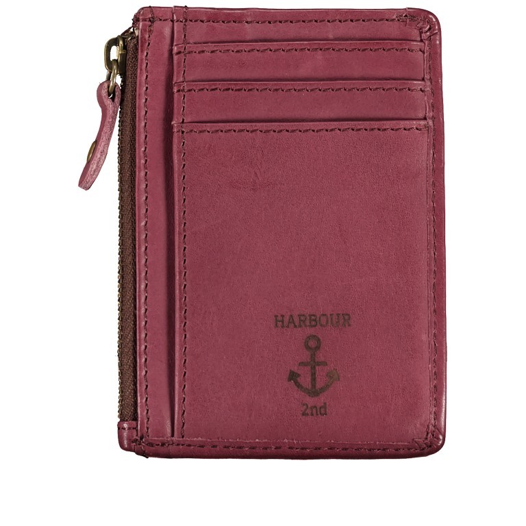 Schlüsseletui Anchor-Love Alex B3.2230 mit Kartenfächern Wild Fuchsia, Farbe: rosa/pink, Marke: Harbour 2nd, EAN: 4046478061453, Abmessungen in cm: 11x8x0.5, Bild 2 von 4
