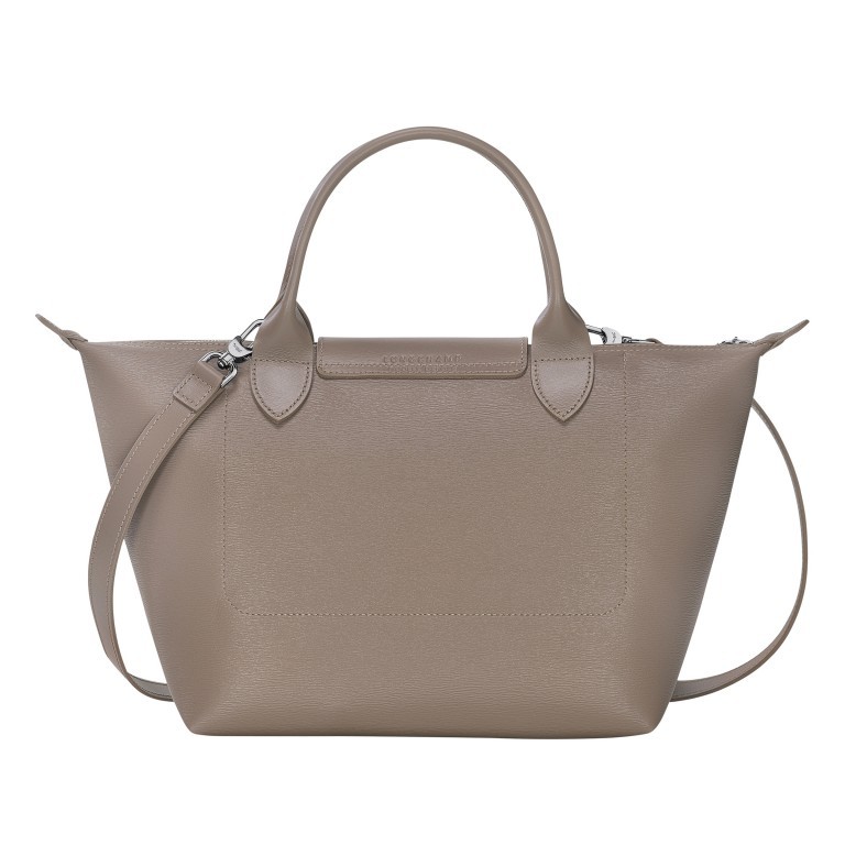 Handtasche Le Pliage City Handtasche S mit Schulterriemen Taupe, Farbe: taupe/khaki, Marke: Longchamp, EAN: 3597922214211, Abmessungen in cm: 25x23x16, Bild 3 von 4