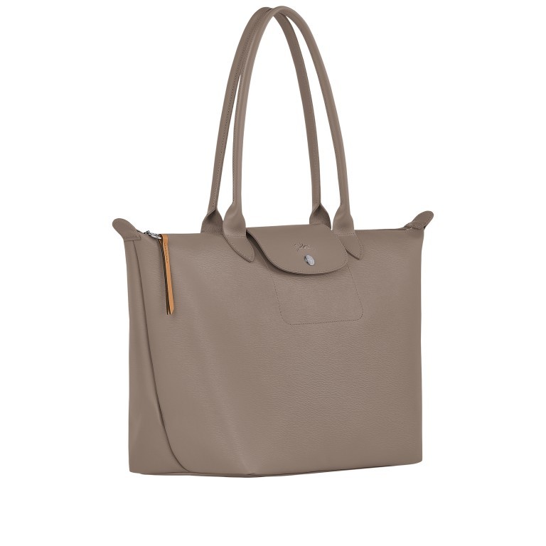 Shopper Le Pliage City Shopper L Taupe, Farbe: taupe/khaki, Marke: Longchamp, EAN: 3597922212422, Abmessungen in cm: 31x30x19, Bild 2 von 4