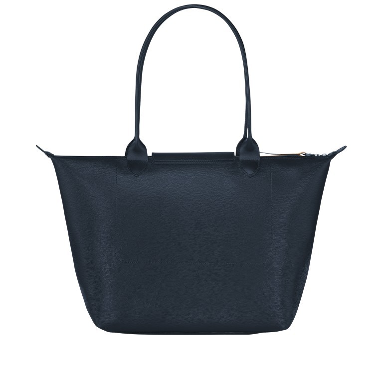 Shopper Le Pliage City Shopper L Blau, Farbe: blau/petrol, Marke: Longchamp, EAN: 3597922212439, Abmessungen in cm: 31x30x19, Bild 3 von 4