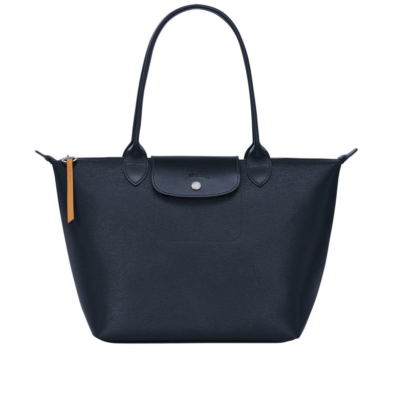 Shopper Le Pliage City Shopper S Blau, Farbe: blau/petrol, Marke: Longchamp, EAN: 3597922212750, Abmessungen in cm: 28x26.5x15.5, Bild 1 von 5