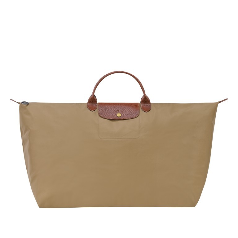 Reisetasche Le Pliage Reisetasche XL Sand, Farbe: beige, Marke: Longchamp, EAN: 3597922209170, Abmessungen in cm: 55x40x23, Bild 1 von 5