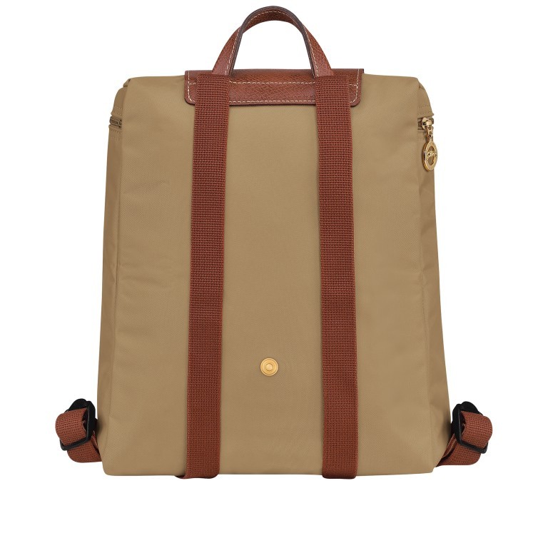 Rucksack Le Pliage Rucksack Sand, Farbe: beige, Marke: Longchamp, EAN: 3597922209316, Abmessungen in cm: 26x28x10, Bild 3 von 5