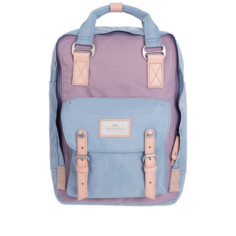 Rucksack Macaroon Bicolor Volumen 16 Liter Lilac Light Blue, Farbe: flieder/lila, Marke: Doughnut, EAN: 4897065905526, Abmessungen in cm: 28x38x11, Bild 1 von 8