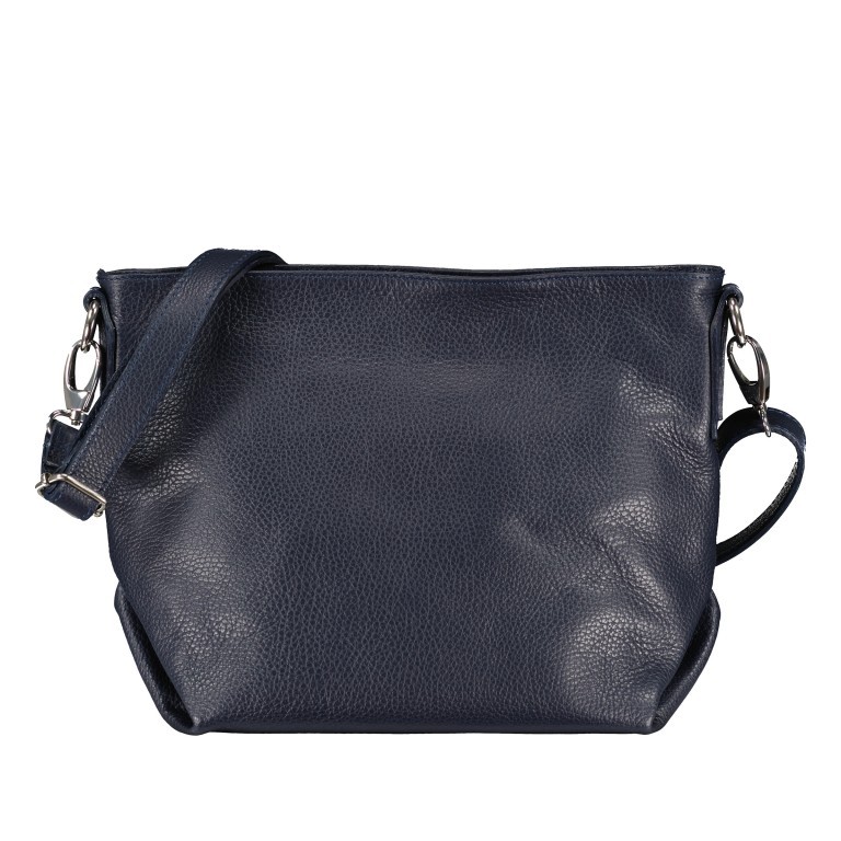 Beuteltasche Blau, Farbe: blau/petrol, Marke: Hausfelder Manufaktur, EAN: 4065646010758, Abmessungen in cm: 33x23x13, Bild 1 von 6